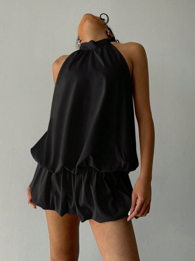 VESTIDO ESPALDA HALTER
