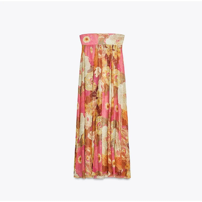 VESTIDO ESTAMPADO SIN MANGAS