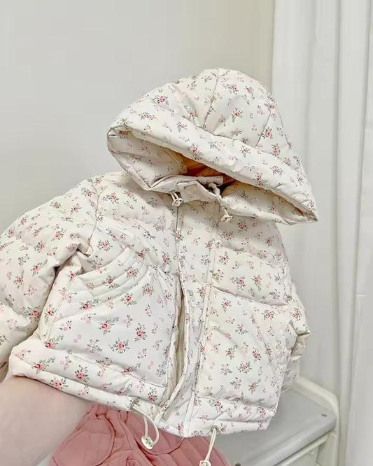 ABRIGO ESTAMPADO FLORES
