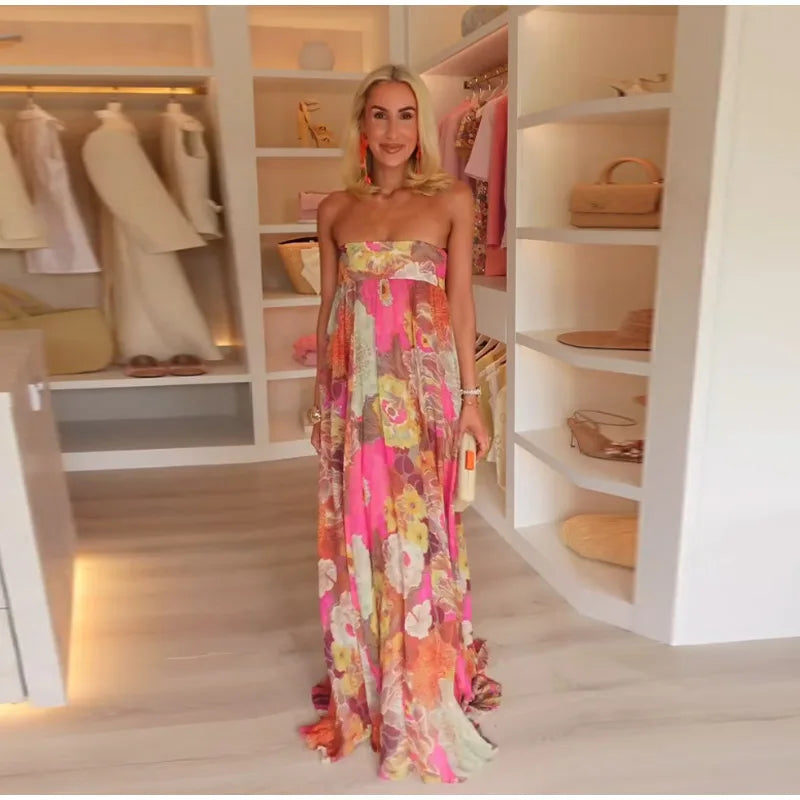 VESTIDO ESTAMPADO SIN MANGAS