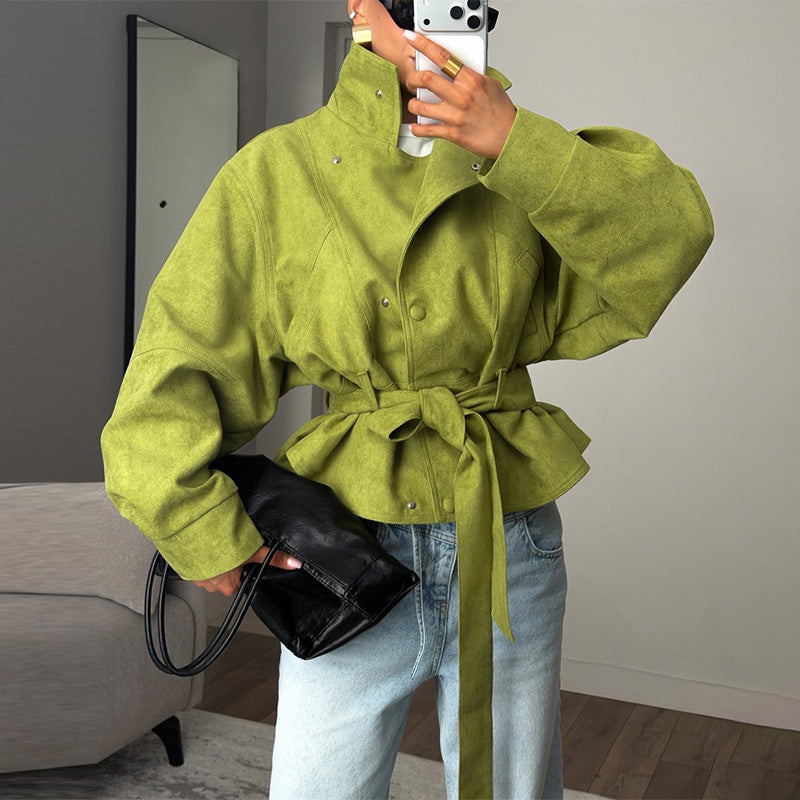 CHAQUETA VERDE ANTELINA