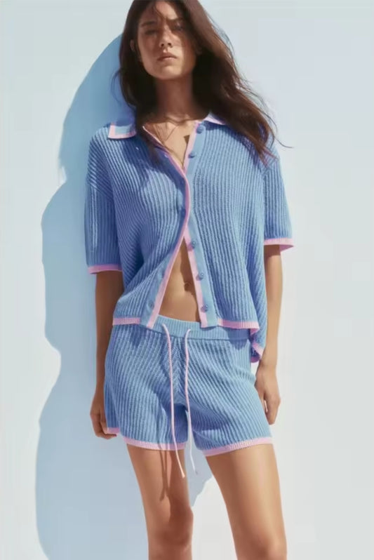 CONJUNTO DE PUNTO AZUL